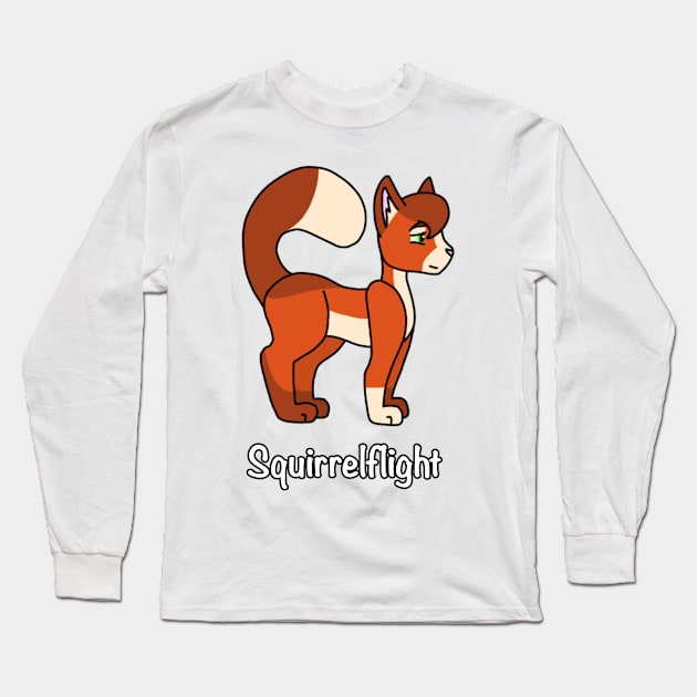 Squirrelflight Long Sleeve T-Shirt by ceolsonart